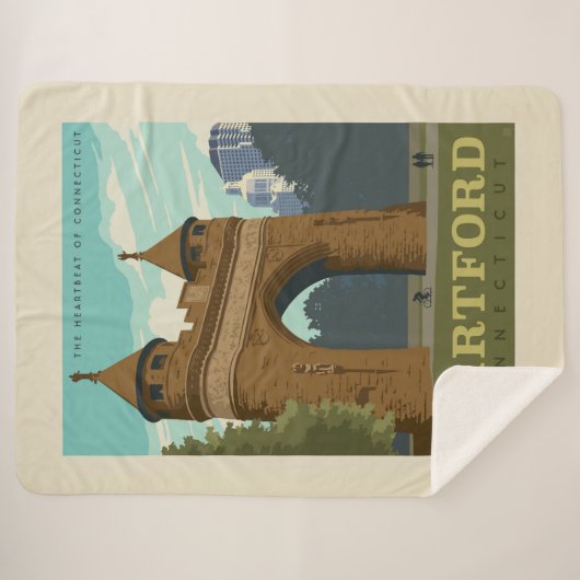 Couverture Sherpa Hartford, CT (Devant (Horizontal))