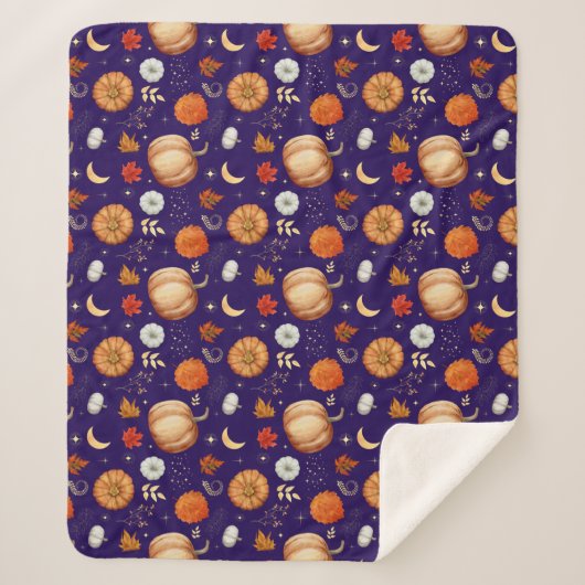 Couverture Sherpa Harvest moon (Devant)