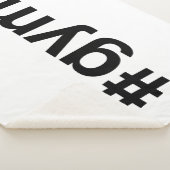 Couverture Sherpa Hashtag GYM (3/4)