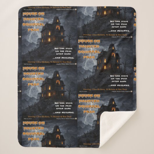 Couverture Sherpa Haunted Squirrel Peak (Devant)