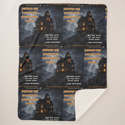 Couverture Sherpa Haunted Squirrel Peak (Devant)