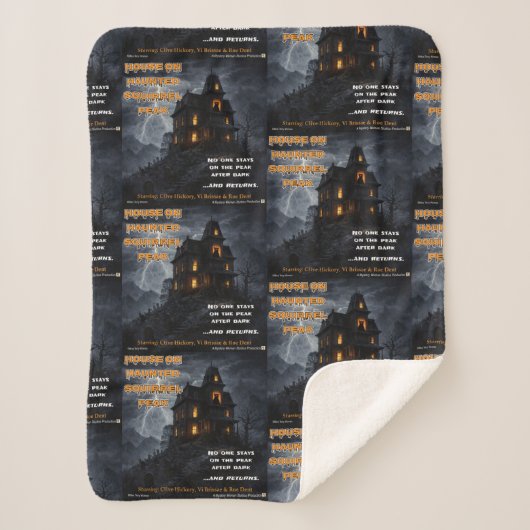 Couverture Sherpa Haunted Squirrel Peak (Devant)