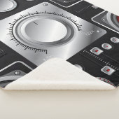 Couverture Sherpa Haut-parleurs rouges avec amplificateur et boutons (3/4)