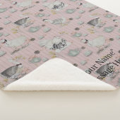 Couverture Sherpa Haute Couture Poulet Sherpa Blanket (3/4)