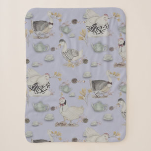 Couverture Sherpa Haute Couture Print Kidsroom