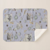 Couverture Sherpa Haute Couture Print Kidsroom (Devant (Horizontal))