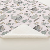 Couverture Sherpa Haute Couture Print Kidsroom (3/4)