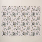 Couverture Sherpa Haute Couture Print Kidsroom (Devant (Horizontal))
