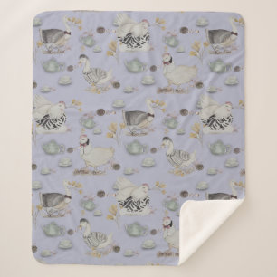Couverture Sherpa Haute Couture Print Kidsroom