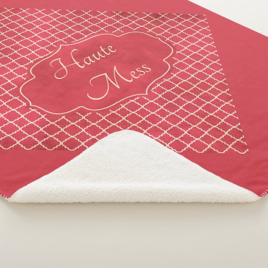 Couverture Sherpa Haute Mess Funny (3/4)