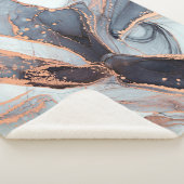 Couverture Sherpa Haute résolution. Peinture abstraite de luxe (3/4)