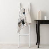 Couverture Sherpa Heart Photo Collage True Love Valentine ou Mariage (En situation)