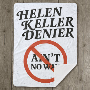 Couverture Sherpa Helen Keller Dénonciateur Y'a Pas Moyen Mème Vinta