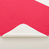 Couverture Sherpa Heliconia red color (3/4)