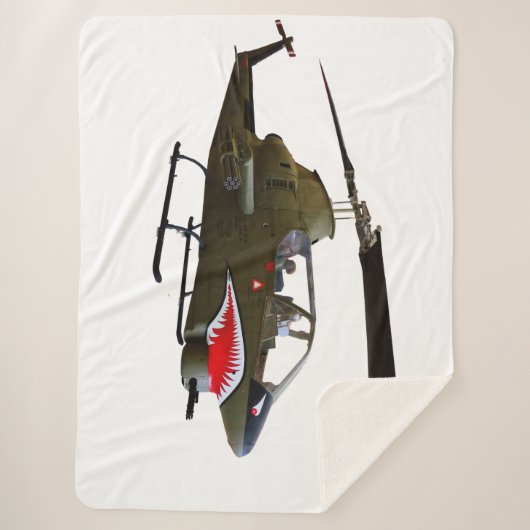 COUVERTURE SHERPA HÉLICOPTÈRE COBRA (Devant)