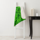 Couverture Sherpa Herbe Mossy (En situation)