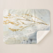 Couverture Sherpa Herbe sauvage (Devant (Horizontal))