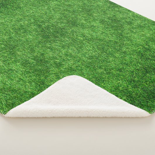 Couverture Sherpa Herbe verte (3/4)