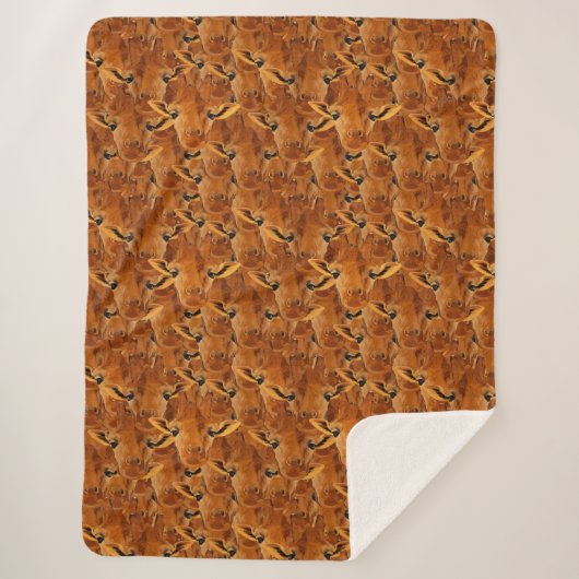 Couverture Sherpa Herd de Giraffes (Devant)
