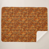 Couverture Sherpa Herd de Giraffes (Devant (Horizontal))