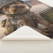 Couverture Sherpa Heroic Yorkie Special Forces | Sherpa Blanket (3/4)