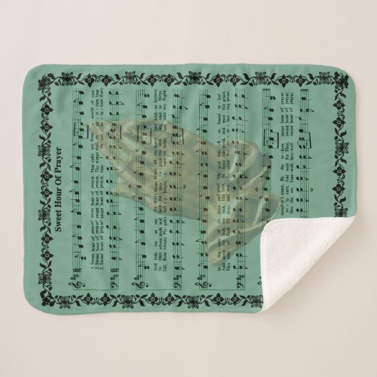 COUVERTURE SHERPA HEURE DOUCE DE PRIÈRE (Devant (Horizontal))