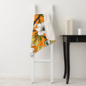 Couverture Sherpa Heure du printemps en jaune (En situation)