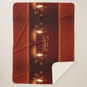 Couverture Sherpa Heureux Diwali (Devant)
