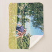 Couverture Sherpa Heureux Jamais après deux photos (Devant)