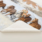 Couverture Sherpa Hideout Horse Ranch, Wrangler et Horse (3/4)