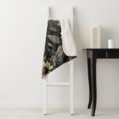 Couverture Sherpa Highland Bull avec tournesol (En situation)