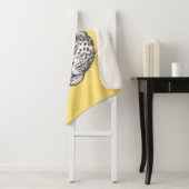 Couverture Sherpa Hippie de léopard chic (En situation)