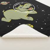 Couverture Sherpa Hippo Animaux Dans L'Espace (3/4)