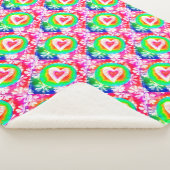 Couverture Sherpa Hippy Heart (3/4)