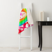 Couverture Sherpa Hippy Heart (En situation)