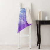 Couverture Sherpa Hiver montagne, hipster, pic, photo, ba (En situation)