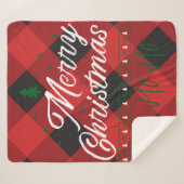 Couverture Sherpa HO HO Christmas Camp (Devant (Horizontal))