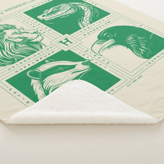 Couverture Sherpa HOGWARTS™ Grille d'animaux de maison (3/4)