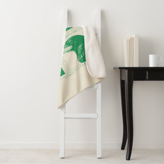 Couverture Sherpa HOGWARTS™ Grille d'animaux de maison (En situation)