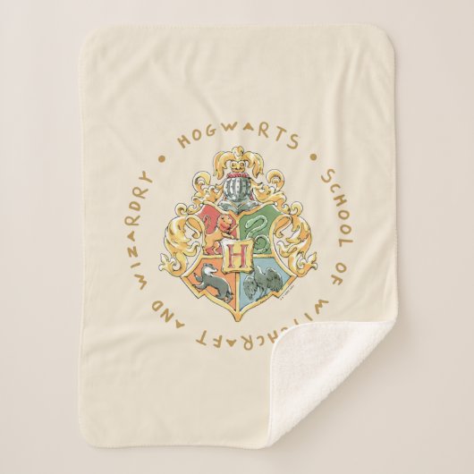 Couverture Sherpa HOGWARTS™ School of Witchcraft et Wizardry (Devant)