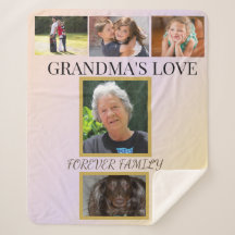 Hommage à l'amour de grand-mère pour la famille et