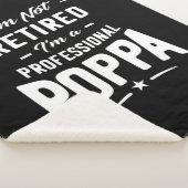 Couverture Sherpa Hommes Je ne suis pas à la retraite Je suis un cad (3/4)