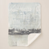 Couverture Sherpa Horizon Ciel - Couleurs neutres (Devant)