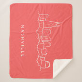 Couverture Sherpa Horizon de Nashville (Devant)