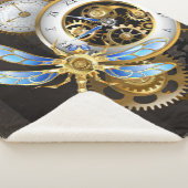 Couverture Sherpa Horloge à vapeur avec libellule mécanique (3/4)