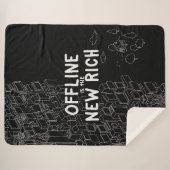 Couverture Sherpa Hors ligne est le New Rich (Devant (Horizontal))