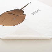 Couverture Sherpa Horseshoe crab (3/4)