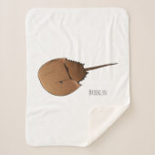 Couverture Sherpa Horseshoe crab (Devant)