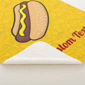 Couverture Sherpa Hotdog Sherpa Blanket (3/4)