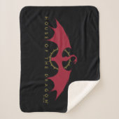 Couverture Sherpa HOUSE of the Dragon | Dragon Graphic (Devant)